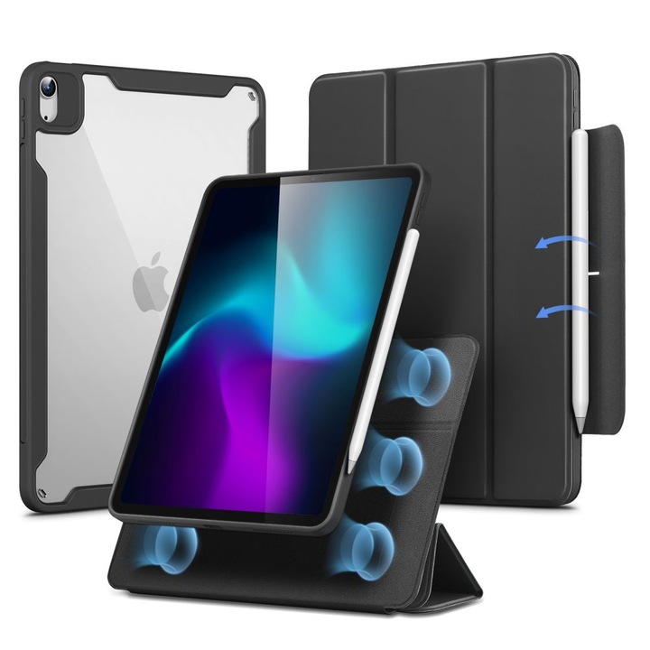 ESR Rebound Hybrid Case за iPad Air 10.9", Magnetic Support, черен