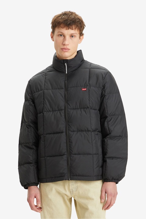 Levi's, Geaca cu terminatie ajustabila, Negru stins