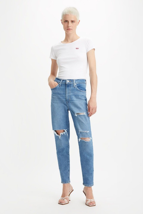 Levi's, Szűk fazonú pamutpóló szett - 2 db, Fehér