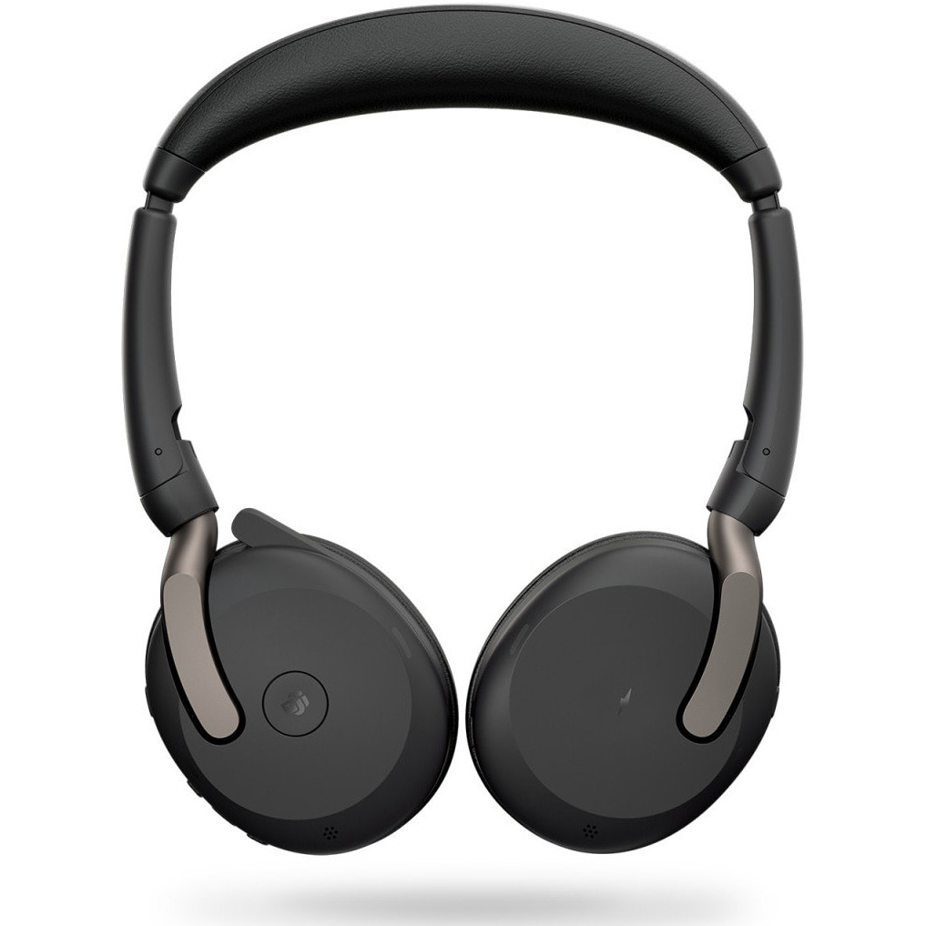 ヘッドホン Jabra Evolve2 65 Flex Link380c UC (W17N) Casti cu microfon Jabra Evolve2 65 Flex Link380c MS Stereo, Negru
