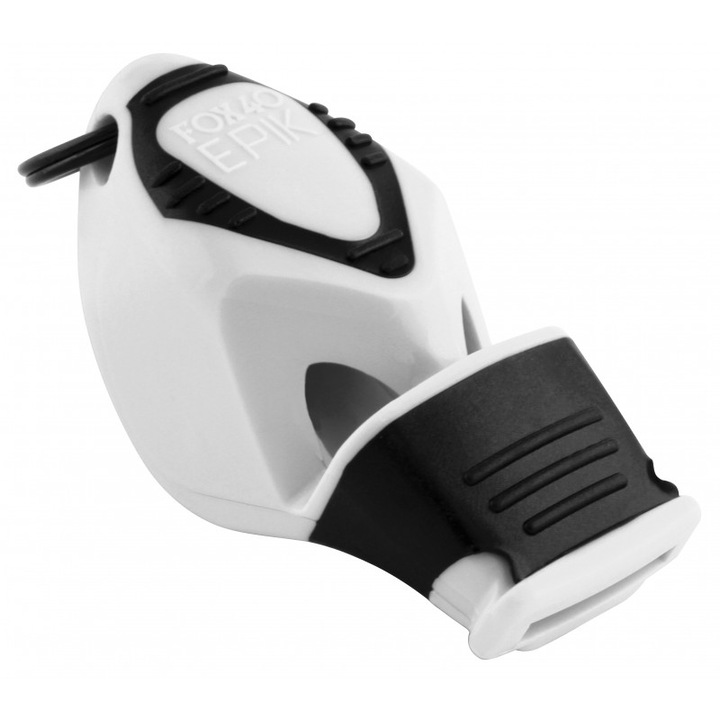 Fluier Fox40 Epic CMG cu snur, alb