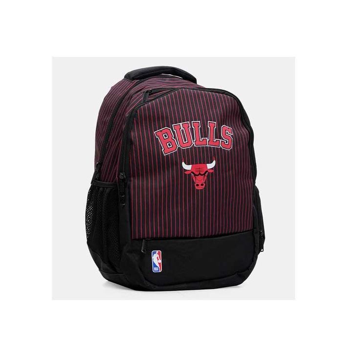 Rucsac BACK ME UP NBA Chicago Bulls, 30L, 48x30x28cm, compartiment laptop, negru