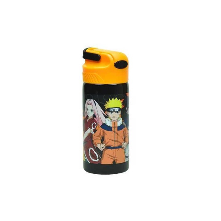 Termos Naruto, GIM, Inox, Multicolor, 500ml