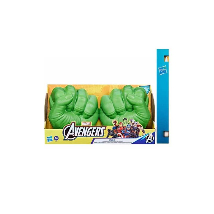 Играчка ръкавици Hasbro Avengers Hulk Gamma Smash, зелена, за деца