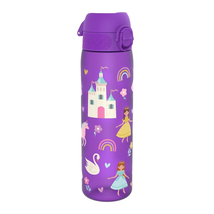 Детска бутилка за вода Slim, recyclon, 500мл, Princess - Ion8