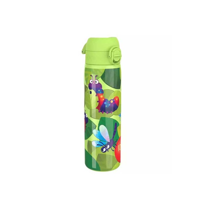 Бутилка, Ion8, Bugs, неръждаема стомана, 600 ml, херметична капачка, BPA-free