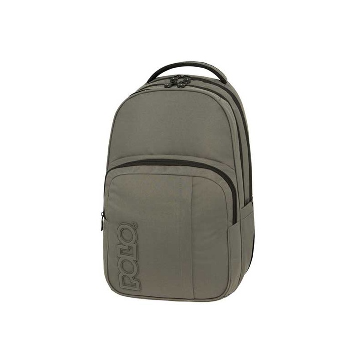 Rucsac Polo Spin Nkri, compartiment laptop 15.4", multibuzunare, reflectorizant, 45x31x20cm
