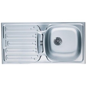 Chiuveta cu o cuva Franke CIL 614-88205717, Picurator pe stanga, Inox Dekor Chiuveta cu o cuva Franke CIL 614-88205717, Picurator pe stanga, Inox Dekor