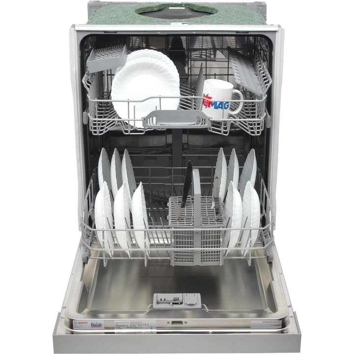 Masina de spalat vase incorporabila Bosch SMI40D05EU, 12 Seturi, 4 Programe, 60 cm, Clasa A+