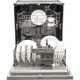 Masina de spalat vase incorporabila Hansa ZIM 614H, 14 Seturi, 4 Programe, Clasa A, 60 cm