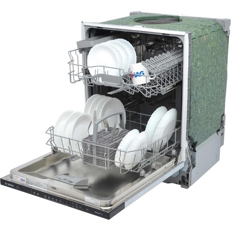 Masina de spalat vase incorporabila Bosch SMV50E60EU, 12 Seturi, 5 Programe, Clasa F, 60 cm