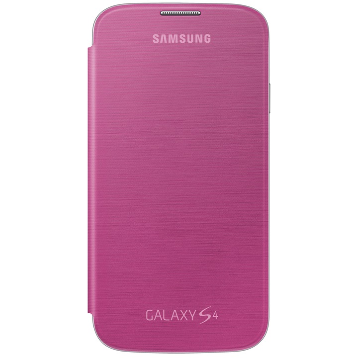 Калъф Samsung Flip Cover EF-FI950BPEGWW за Galaxy S4, Розов