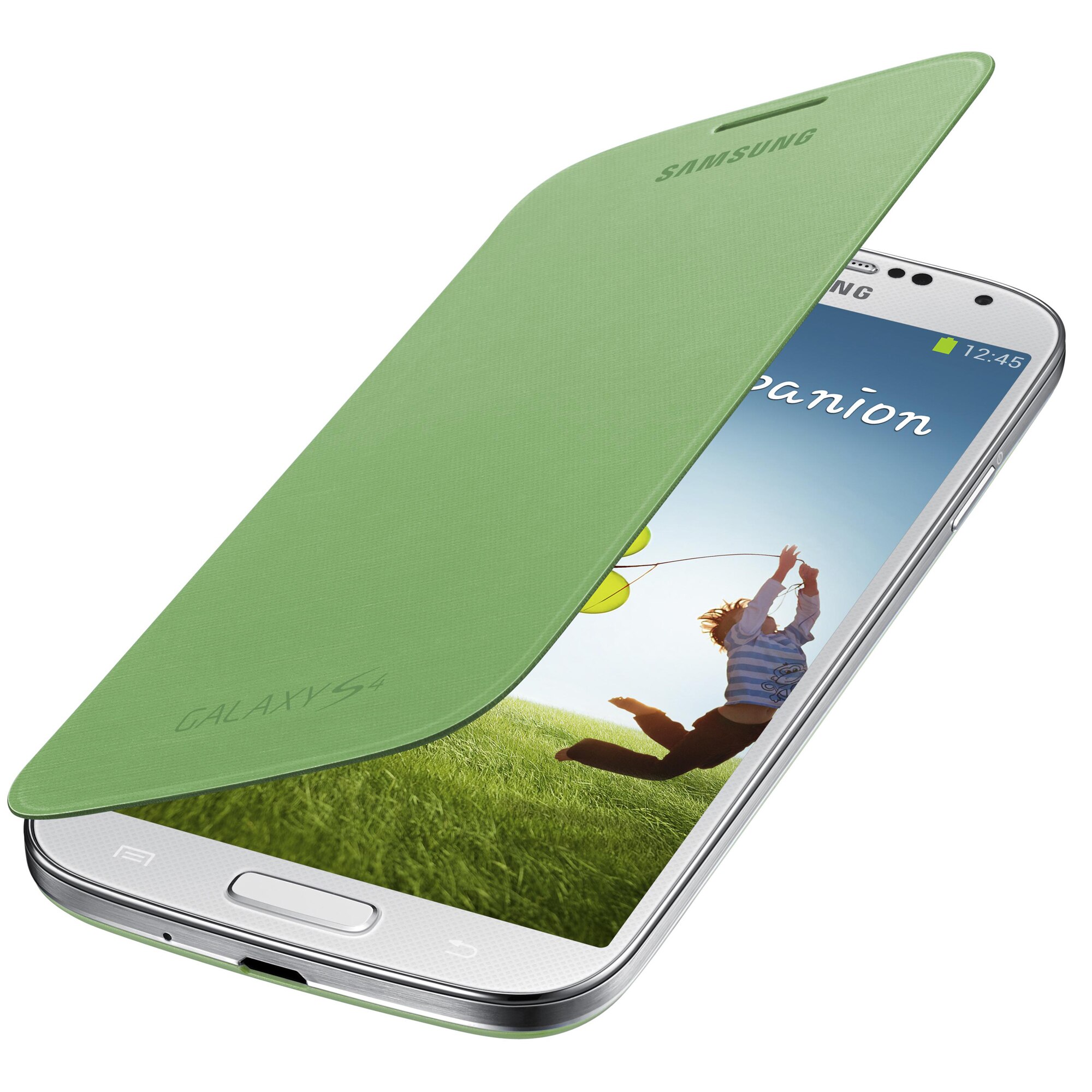 Child Mortal for Husa Samsung Flip Cover EF-FI950BGEGWW pentru Galaxy S4, Verde - eMAG.ro