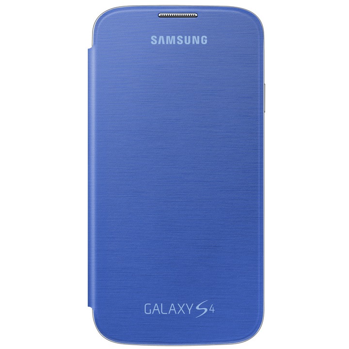 Калъф Samsung Flip Cover EF-FI950BCEGWW за Galaxy S4, Светлосин