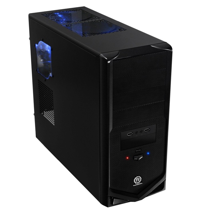 Sistem Desktop Serioux Elite H1, cu procesor Intel® Core™ i7 4770 3.4GHz, Haswell, 8GB, HDD 2TB, AMD Radeon 7850 1GB