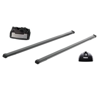 Kit bare transversale THULE 1200 mm, pachet de 2 buc. pentru AUDI A4 Avant, Combi 08-,suport talpa portbagaj si kit de prindere integrate Kit bare transversale THULE 1200 mm, pachet de 2 buc. pentru AUDI A4 Avant, Combi 08-,suport talpa portbagaj si kit de prindere integrate
