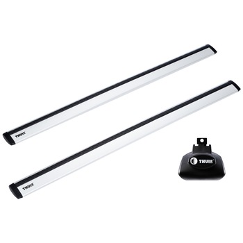Kit bare transversale THULE WingBar 1080 mm pentru VOLKSWAGEN Golf IV Variant, Combi 99-07, suport talpa portbagaj integrat Kit bare transversale THULE WingBar 1080 mm pentru VOLKSWAGEN Golf IV Variant, Combi 99-07, suport talpa portbagaj integrat