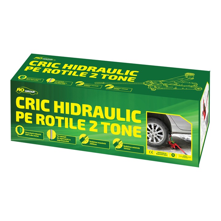 Ro Group Crocodil hidraulikus emelő, 2T