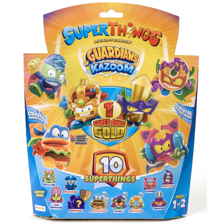 Set 10 figurine SuperThings - Guardians of Kazoom