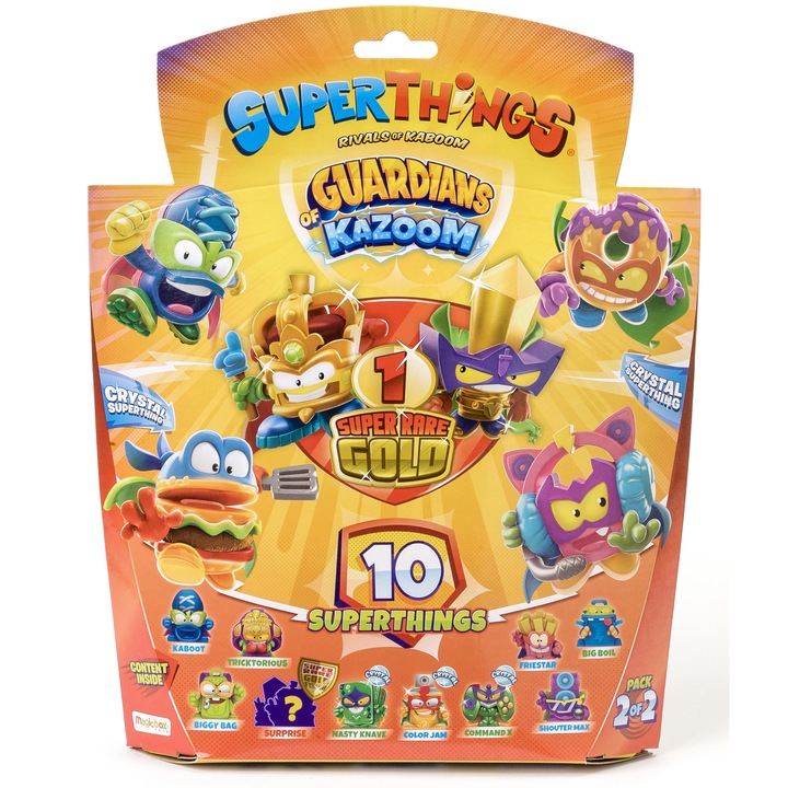 Set 10 figurine SuperThings - Guardians of Kazoom