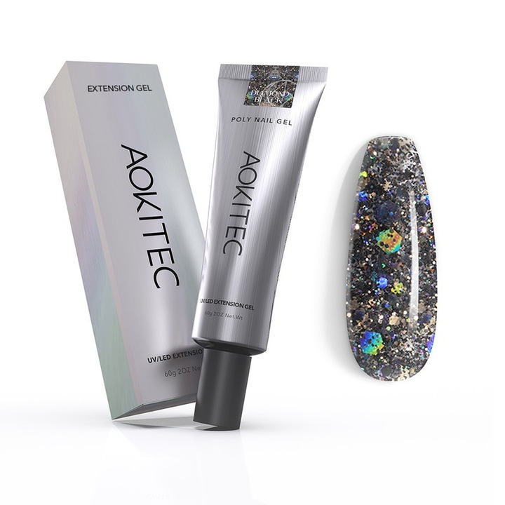 Gel de Extensie Unghii AOKITEC, 60ml, Multicolor