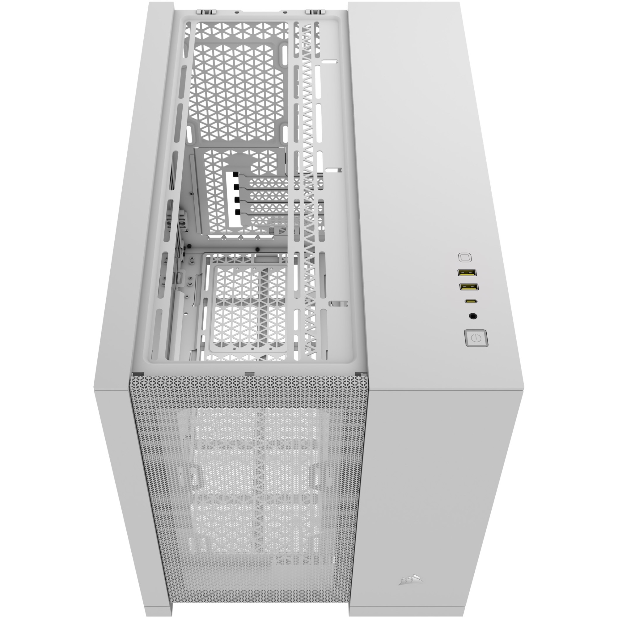 Carcasa dual chamber CORSAIR CORSAIR 2500D AIRFLOW Micro ATX, alb