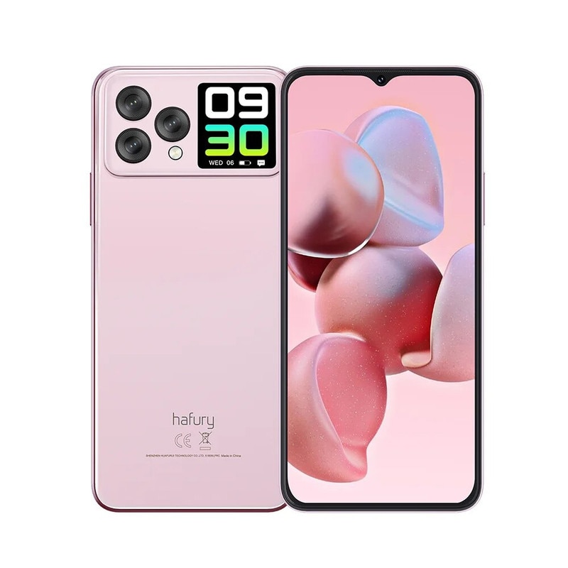 Smartphone Hafury V1, 16GB RAM, 256GB ROM, Android 13, Camera 64MP, 165.75x75.8x9mm