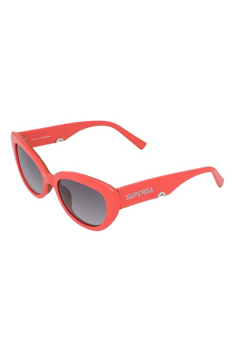 STING, Слънчеви очила Cat-Eye с плътни стъкла, 53-19-140, Корал/Антрацитно сиво