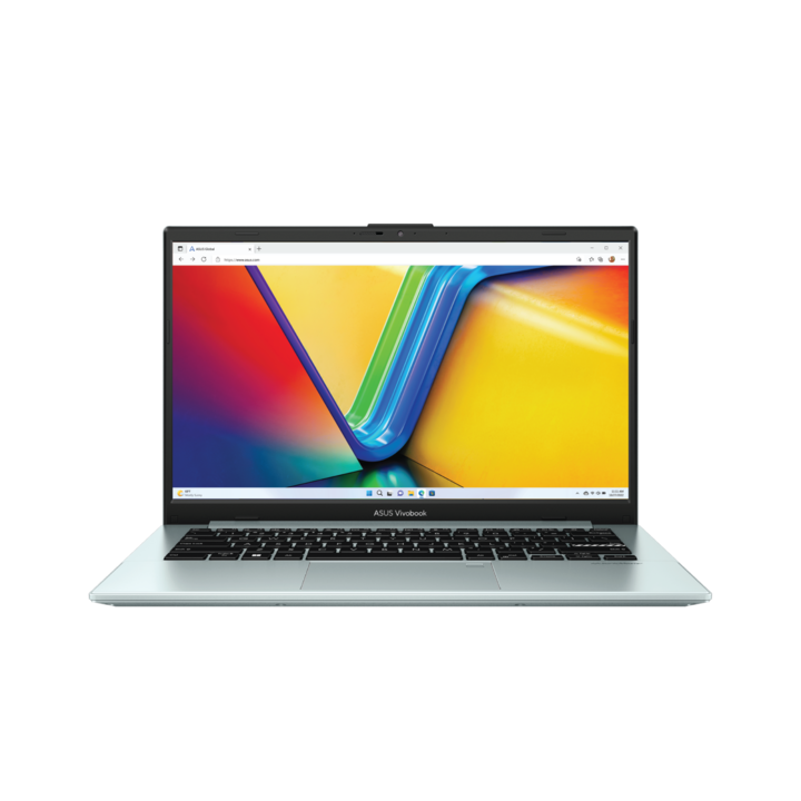 Asus VivoBook Go E1404FA-NK338 14" FullHD laptop, AMD Ryzen™ 3 7320U, 8GB, 512GB, AMD Radeon™ Graphics, EFI Shell, Magyar billentyűzet, Zöld