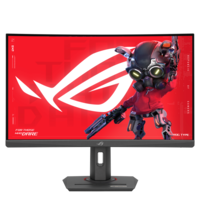 Monitor gaming curbat ASUS ROG Strix XG27WCS 27" Fast VA, WLED, 1500R, QHD, 16:9, 180Hz, 400cd/m2, 1ms, HDMI, DP, USB-C, alb