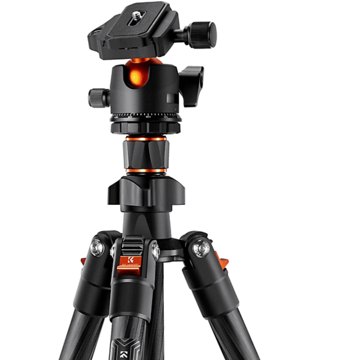 K&F Concept K254C2 karbon állvány, BH-36L gömbfej, 162cm magasság, 8kg teherbírás