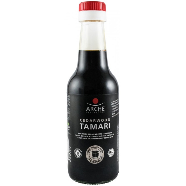 Sos de soia Tamari cedarwood, bio, 250g Arche