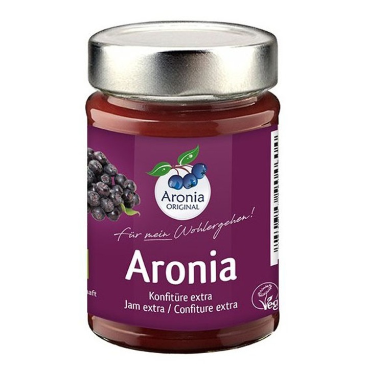 Dulceata bio de aronia, 225g Aronia Original