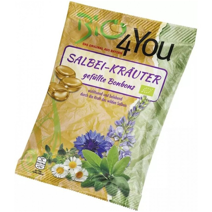 Bio csepp zsályával és gyógynövényekkel, 75g Bio 4 You