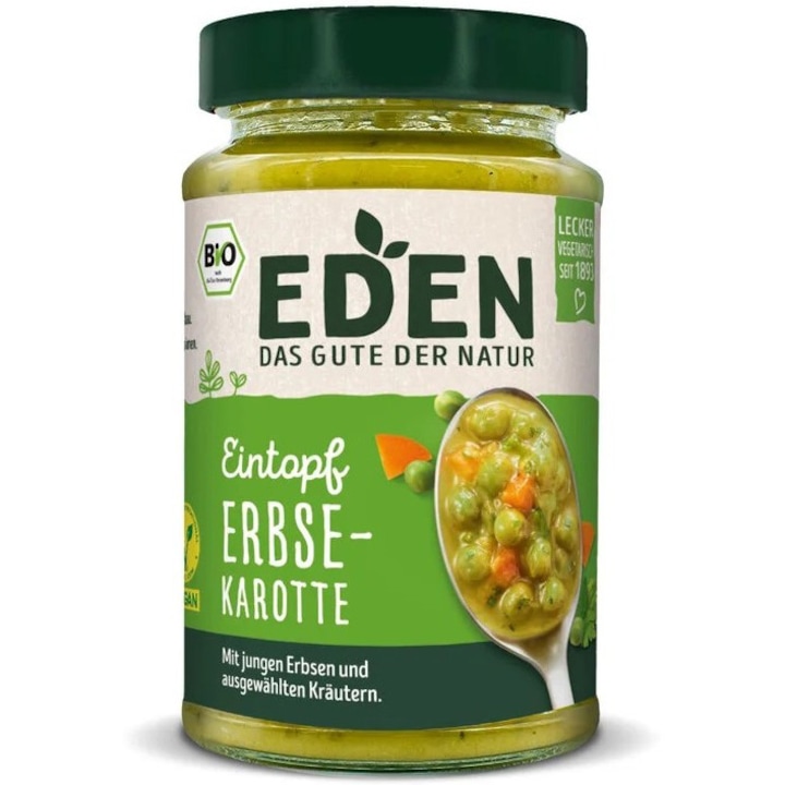 Tocană de mazăre și morcov, organic400g