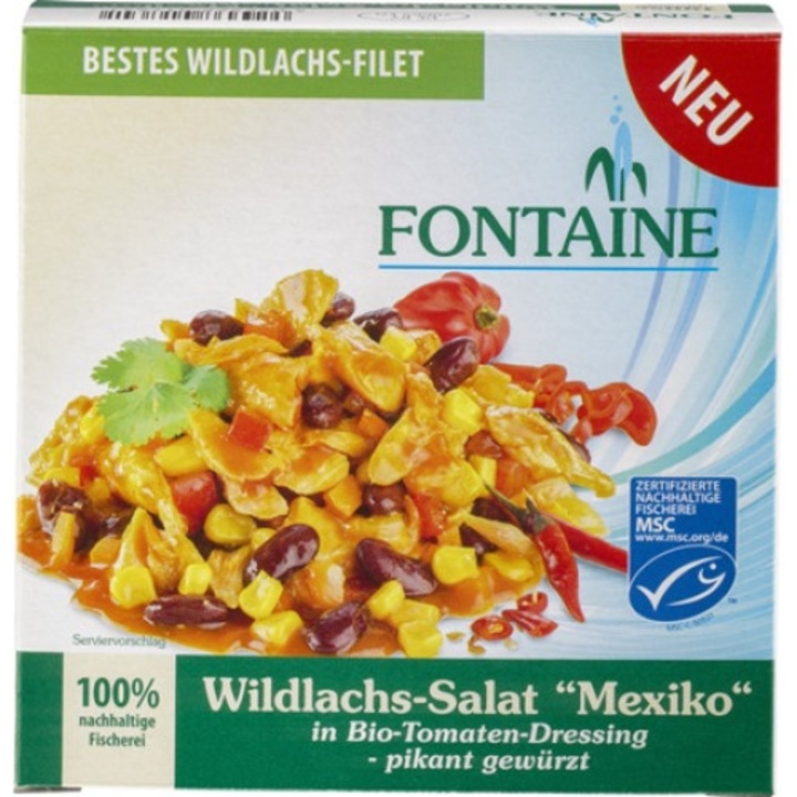 Salata mexicana cu somon salbatic, Fontaine, 200g