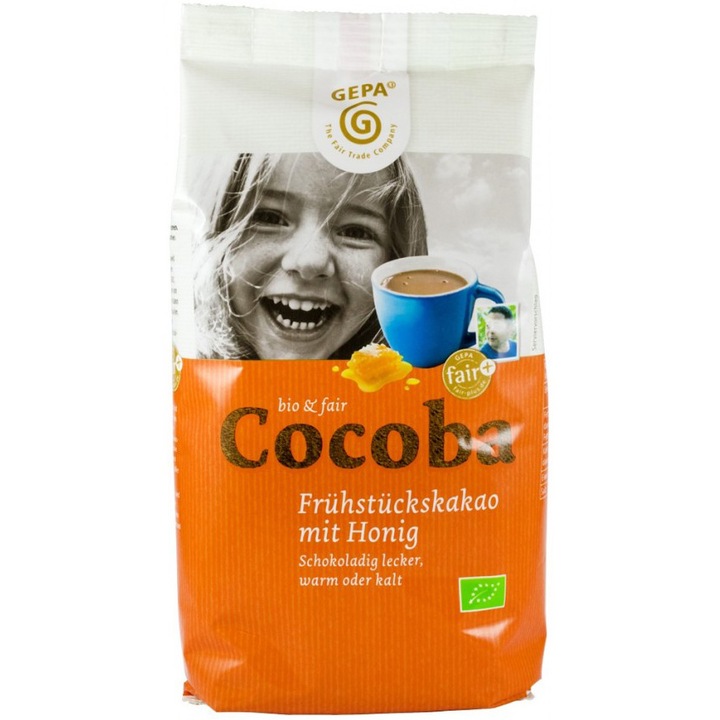 Cocoba - cacao bio si fairtrade cu miere, 400g Gepa
