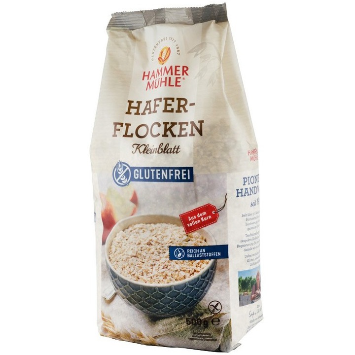 Fulgi de ovaz fini, 500g Hammer Muhle