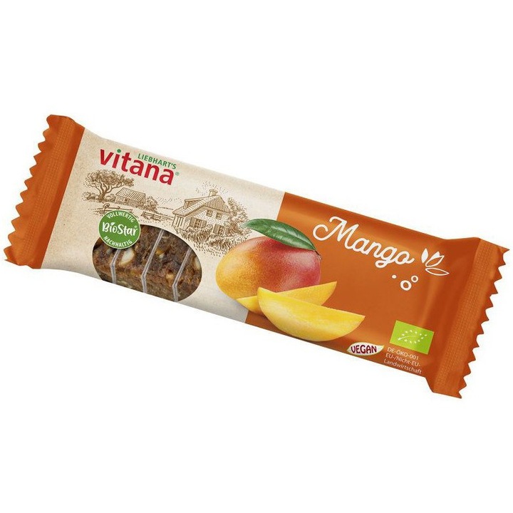 Baton bio cu mango, 60g Vitana
