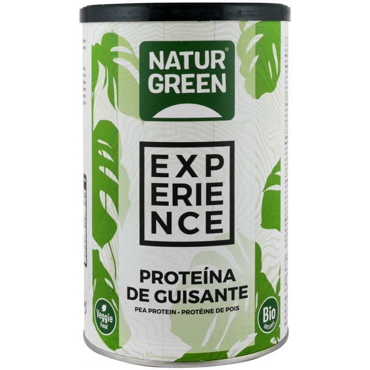 Proteina bio de mazare Experience, 500g Natur Green