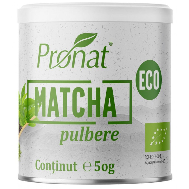 Matcha bio por, 50g Pronat