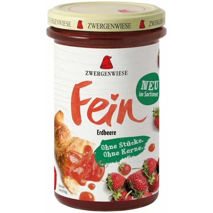 Gem bio fin de capsuni, 280g Zwergenwiese