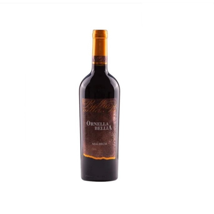 Vin Rosu Italian Ornella Bellia Malbech Classic D.O.C 0.75l