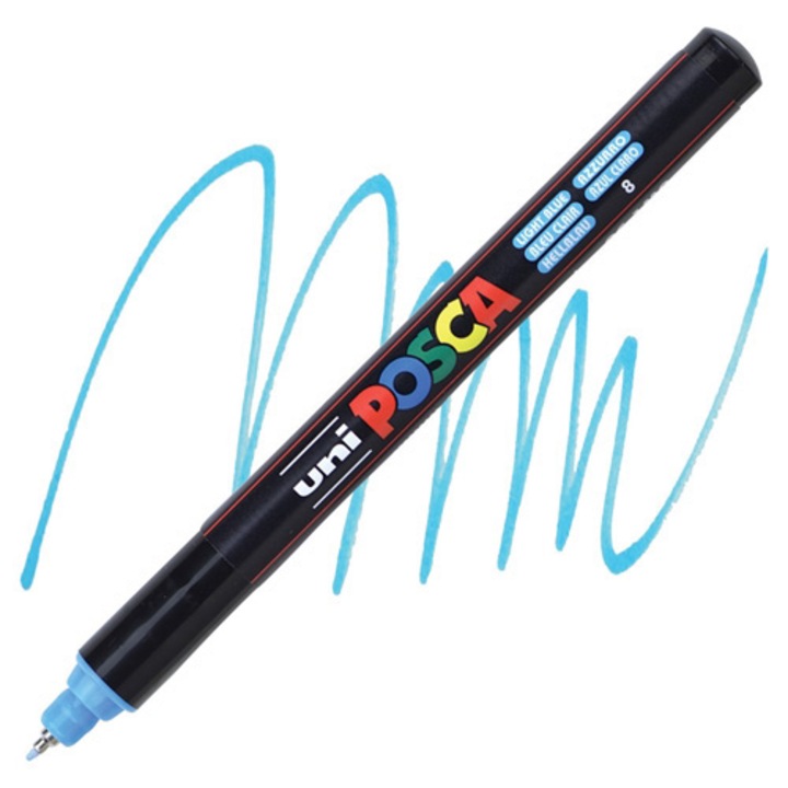 Маркер UNI PC-1MR Posca, 0.7 мм, Фин метален връх, K, 89828 (bx6)x144x576