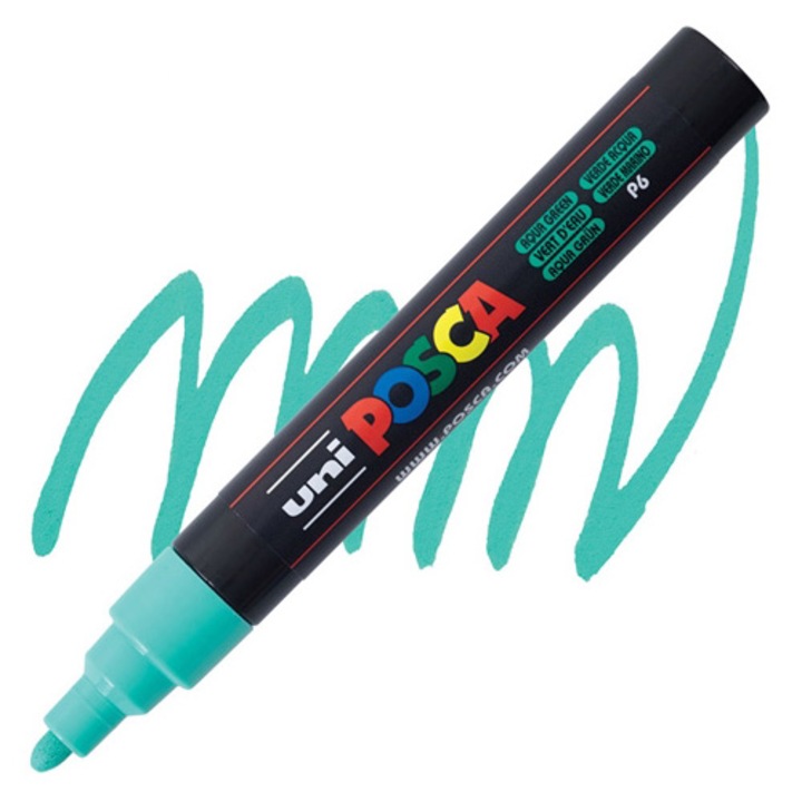Маркер Uni Pc-5M Posca, Aqua Green