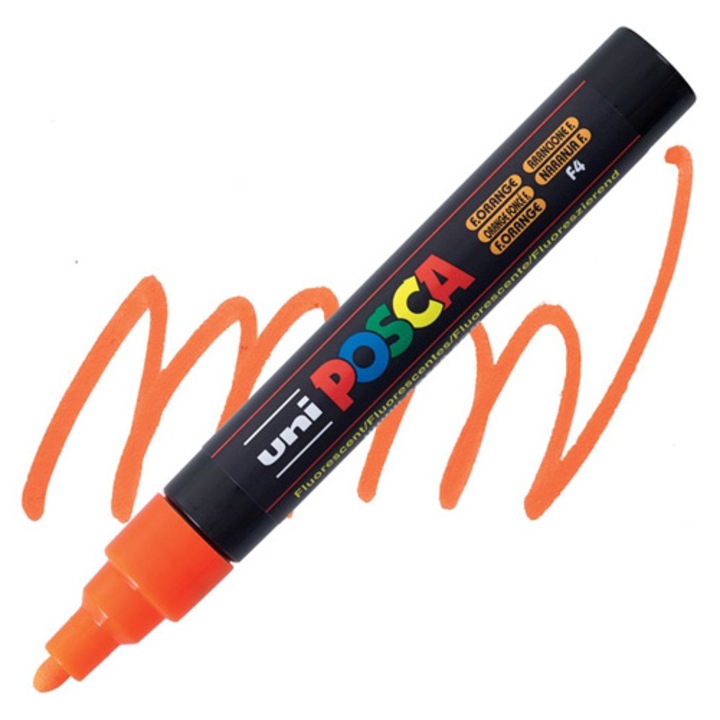 Маркер Uni Pc-5M Posca, Оранжев