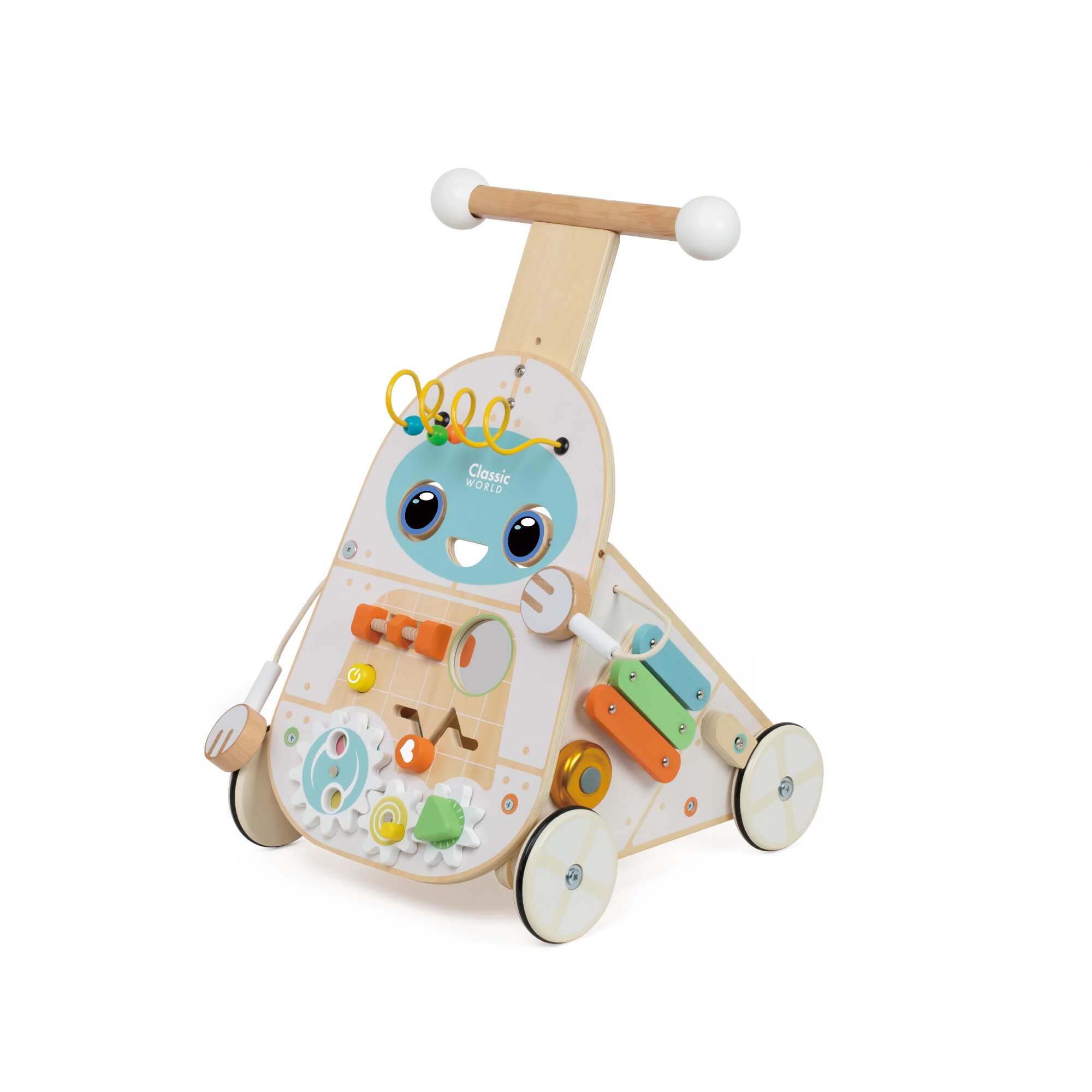 Antepremergator Mappy Robot, din lemn