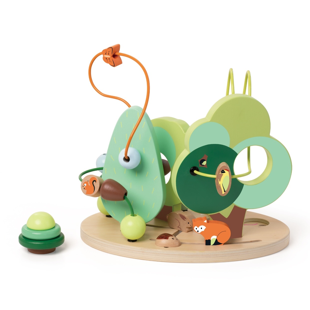 Centru de activitati Mappy Forest Life, din lemn