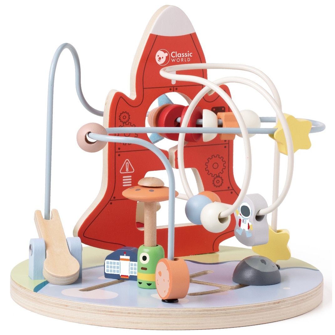 Centru de activitati Mappy Space Orbits, din lemn