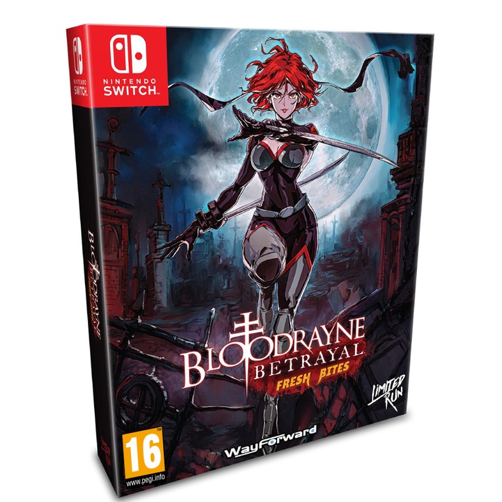 Bloodrayne Betrayal Fresh Bites Collector's Edition Nintendo Switch Játékszoftver